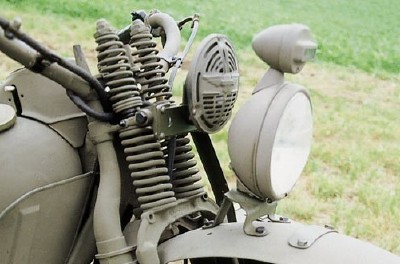 1942 harley-davidson xa motorcycle suspension